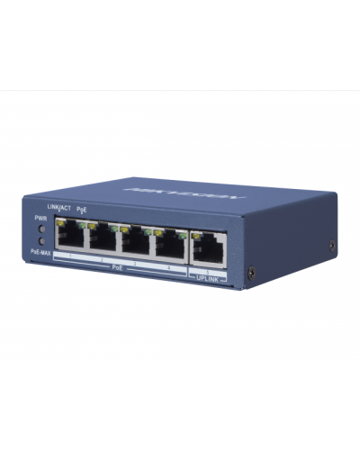 DS-3E0505P-E/M. Коммутатор с питанием POE. Hikvision в Костроме