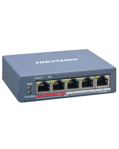 DS-3E1105P-EI. Коммутатор с POE. Hikvision в Костроме