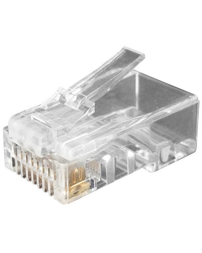 PLUG-8P8C-U-C6-100 (100 шт). Разъем RJ-45. Hyperline в Костроме