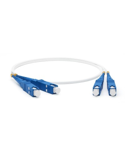 FC-D2-9A1-SC/UR-SC/UR-H-1M-LSZH-WH. Патч-корд волоконно-оптический SC-SC. Hyperline в Костроме
