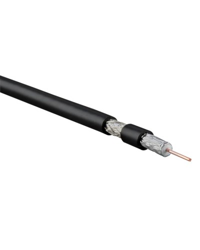 COAX-RG6-CU-100. Кабель коаксиальный. Hyperline в Костроме