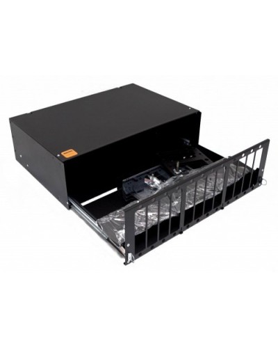 FO-19R-3U-12xSLT-W140H42-96UN-BK. Кросс оптический 19. Hyperline в Костроме