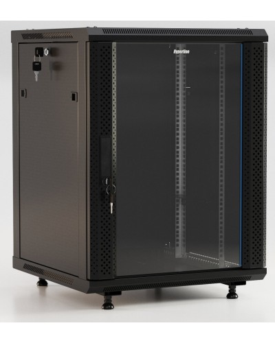 TWB-FC-1545-GP-RAL9004. Шкаф телекоммуникационный 19 настенный 15U. Hyperline в Костроме