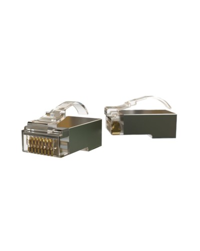 PLEZ-8P8C-UA-C6-SH-100 (100 шт). Разъем RJ-45. Hyperline в Костроме