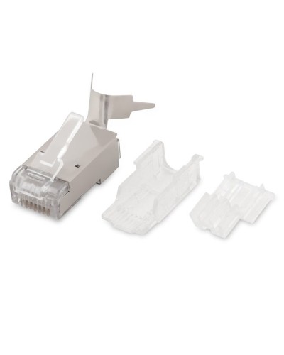 PLUG-8P8C-UV-C6A-SH-50 (50 шт). Разъем RJ-45. Hyperline в Костроме