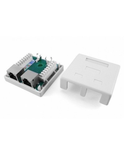 SB1-2-8P8C-C5e-SH-WH. Розетка RJ-45. Hyperline в Костроме