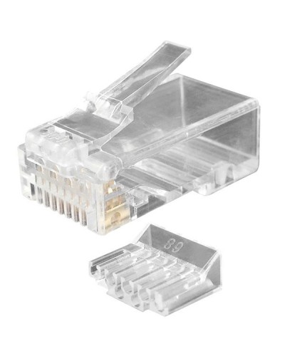 PLUG-8P8C-UV-C6-100 (100 шт). Разъем RJ-45. Hyperline в Костроме