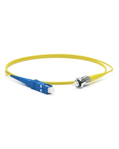 FC-S2-9-SC/UR-ST/UR-H-1M-LSZH-YL. Патч-корд волоконно-оптический одномодовый. Hyperline в Костроме
