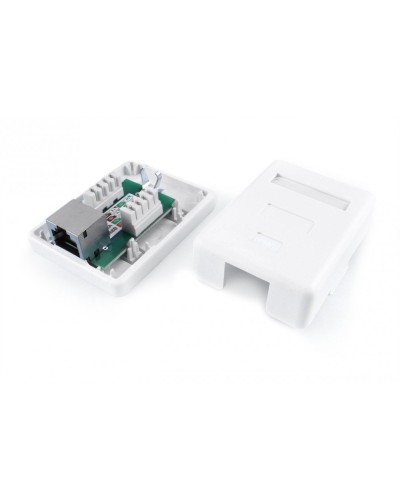 SB1-1-8P8C-C6-SH-WH. Розетка RJ-45. Hyperline в Костроме