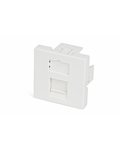 SIP2-1K-M45-45. Вставка 45х45 для 1 модуля формата Keystone Jack, со шторкой. Hyperline в Костроме