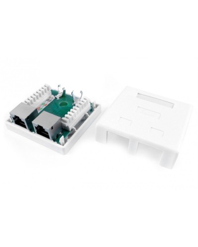 SB1-2-8P8C-C6-SH-WH. Розетка RJ-45. Hyperline в Костроме