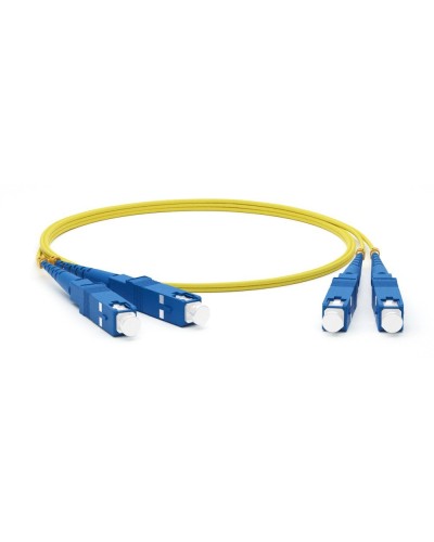 FC-D2-9-SC/UR-SC/UR-H-15M-LSZH-YL. Патч-корд волоконно-оптический. Hyperline в Костроме