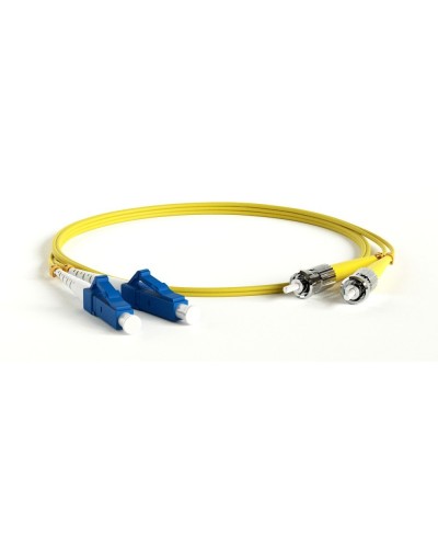 FC-D2-9-LC/UR-ST/UR-H-3M-LSZH-YL. Патч-корд волоконно-оптический одномодовый. Hyperline в Костроме