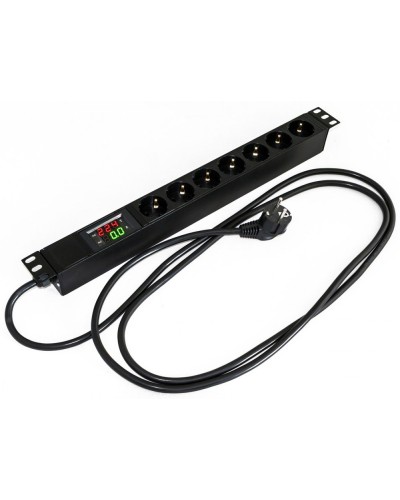 SHE19-7SH-AV-2.5EU. Блок розеток 19. Hyperline в Костроме