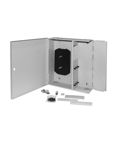 FO-WBX-6xSLT-W140H42-48UN-GY. Кросс оптический настенный. Hyperline в Костроме