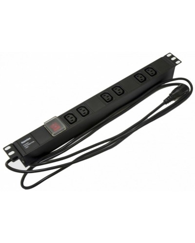 SHE19-6IEC-S-2.5IEC. Блок розеток 19. Hyperline в Костроме