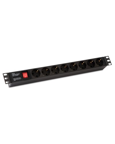 SHE19-6SH-S-IEC. Блок розеток 19. Hyperline в Костроме