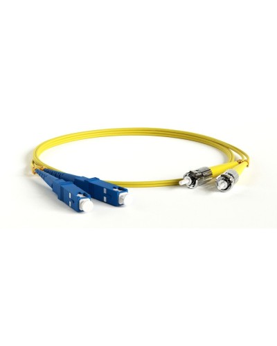 FC-D2-9-SC/UR-ST/UR-H-1M-LSZH-YL. Патч-корд волоконно-оптический ST-SC. Hyperline в Костроме