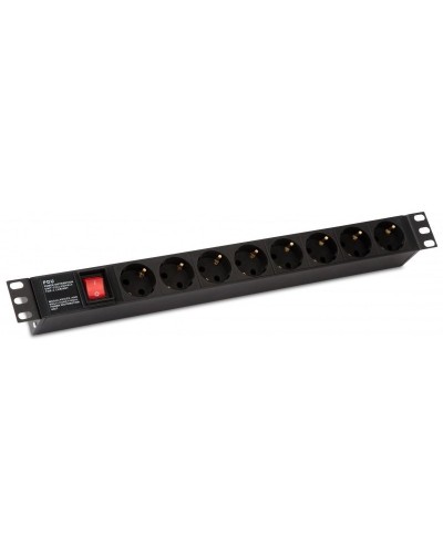 SHE19-8SH-S-IEC. Блок розеток 19. Hyperline в Костроме