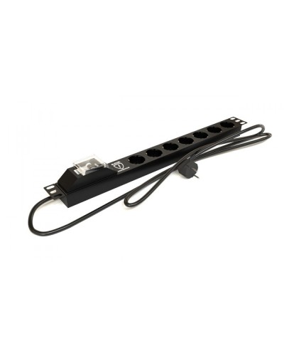 SHE19-7SH-BF-2.5EU. Блок розеток 19. Hyperline в Костроме