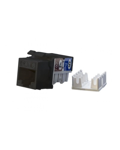 KJ9-8P8C-C6-90-BK. Вставка Keystone Jack RJ-45. Hyperline в Костроме