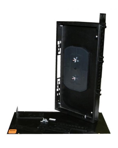 FO-19R-1U-3xSLT-W140H42-24UN-BK. Кросс оптический 19. Hyperline в Костроме