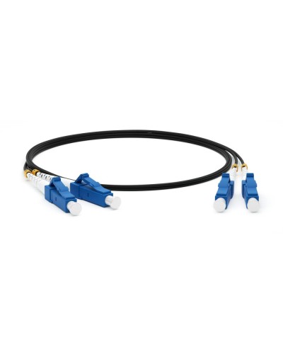 FC-D2-9-LC/UR-LC/UR-H-25M-LSZH-BK. Патч-корд волоконно-оптический одномодовый. Hyperline в Костроме
