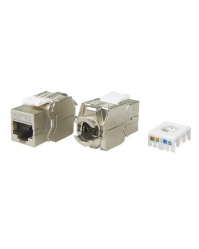 KJ8-8P8C-C5e-180-TLS-SH-F-WH. Вставка Keystone Jack RJ-45. Hyperline в Костроме