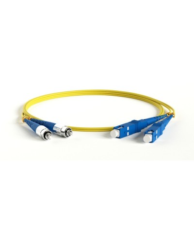 FC-D2-9-FC/UR-SC/UR-H-1M-LSZH-YL. Патч-корд волоконно-оптический SC-FC. Hyperline в Костроме