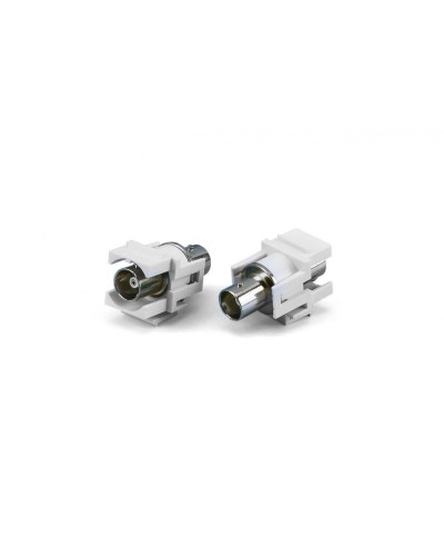 KJ1-BNC-D-WH. Вставка Keystone Jack RJ-45. Hyperline в Костроме