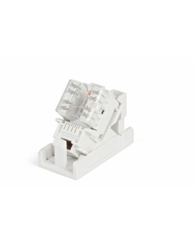 SIP2K-C5E-M45-22.5. Вставка 45х22,5 с наклонным модулем RJ-45 категории 5е. Hyperline в Костроме