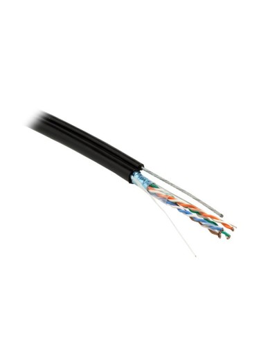 FUTP4-C5E-S24-2SW-OUT-PE-BK-500. Кабель «витая пара» (LAN) для структурированных систем связи. Hyperline в Костроме