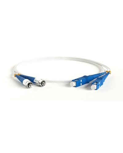 FC-D2-9A1-FC/UR-SC/UR-H-1M-LSZH-WH. Патч-корд волоконно-оптический SC-FC. Hyperline в Костроме