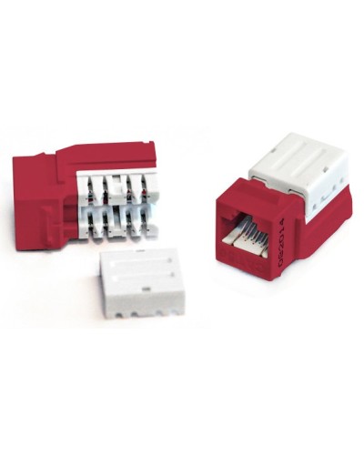 KJNE-8P8C-C5e-90-RD. Вставка Keystone Jack RJ-45. Hyperline в Костроме