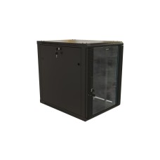 TWB-FC-2766-GP-RAL9004. Шкаф телекоммуникационный 19 настенный 27U. Hyperline