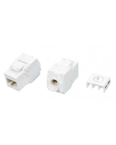 KJ8-8P8C-C6A-180-TLS-WH. Вставка Keystone Jack RJ-45. Hyperline в Костроме