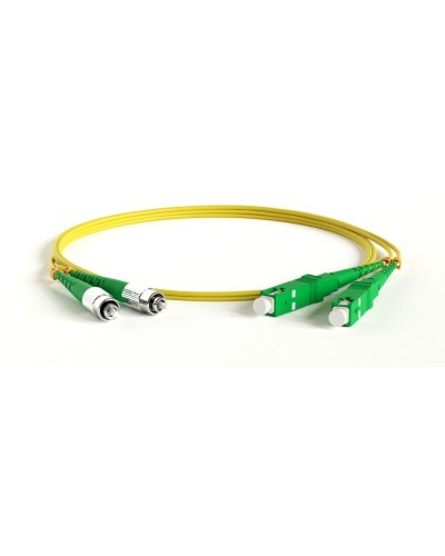 FC-D2-9-FC/AR-SC/AR-H-1M-LSZH-YL. Патч-корд волоконно-оптический SC-FC. Hyperline в Костроме