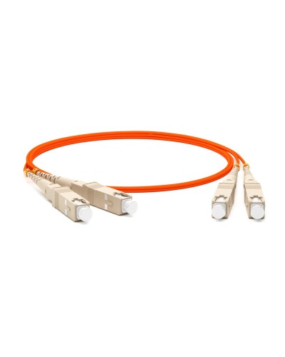 FC-D2-50-SC/PR-SC/PR-H-2M-LSZH-OR. Патч-корд волоконно-оптический SC-SC. Hyperline в Костроме