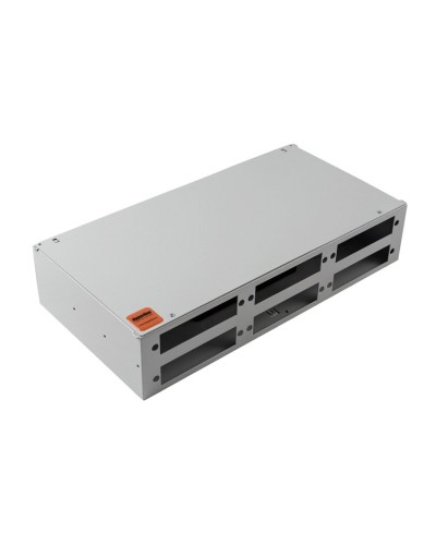 FO-19R-2U-6xSLT-W140H42-48UN-GY. Кросс оптический 19. Hyperline в Костроме