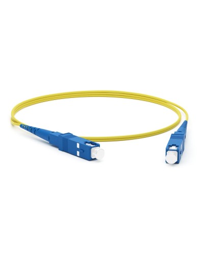 FC-S2-9-SC/UR-SC/UR-H-1M-LSZH-YL. Патч-корд волоконно-оптический одномодовый. Hyperline в Костроме
