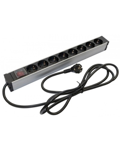 SHZ19-8SH-S-2.5EU. Блок розеток 19. Hyperline в Костроме