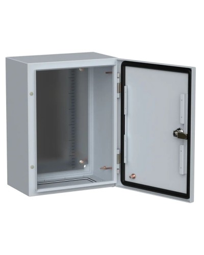 ЩМП-40.30.20 УХЛ1 IP66 400x300x200 TITAN 5 (TI5-10-N-040-030-020-66). Шкаф металлический с монтажной платой. IEK в Костроме