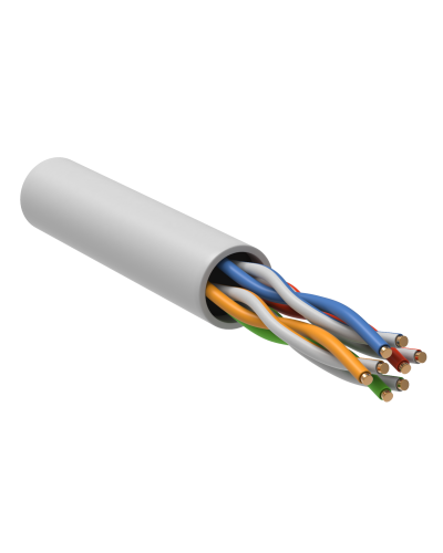 GENERICA U/UTP кат. 5E 24AWG 4 пары LSZH INDOOR белый (BC1-C5E04-128-305-G). Кабель «витая пара» (LAN) для структурированных систем связи. IEK в Костроме
