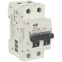 M10N 2P C 20А 10кА ARMAT (AR-M10N-2-C020). Автоматический выключатель. IEK