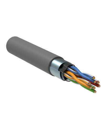 GENERICA F/UTP кат. 5E 24AWG 4 пары LSZH INDOOR белый (BC1-C5E04-328-305-G). Кабель «витая пара» (LAN) для структурированных систем связи. IEK в Костроме