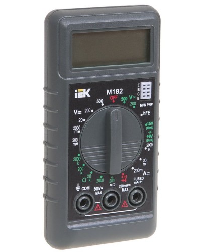 Мультиметр цифровой Compact M182 (TMD-1S-182). Мультиметр цифровой. IEK в Костроме