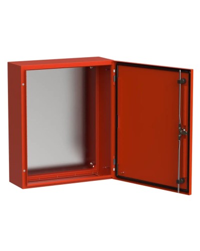 ЩМП-60.50.20 УХЛ1 IP66 RAL3020 TITAN 5 (TI5-13-N-060-050-020-66). Корпус металлический с монтажной платой. IEK в Костроме