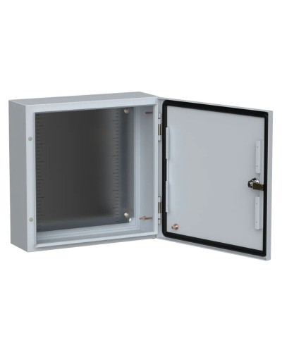 ЩМП-40.40.15 УХЛ1 IP66 400х400х150 TITAN 5 (TI5-10-N-040-040-015-66). Шкаф металлический с монтажной платой. IEK в Костроме