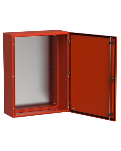 ЩМП-80.60.30 УХЛ1 IP66 RAL3020 TITAN 5 (TI5-13-N-080-060-030-66). Корпус металлический с монтажной платой. IEK в Костроме