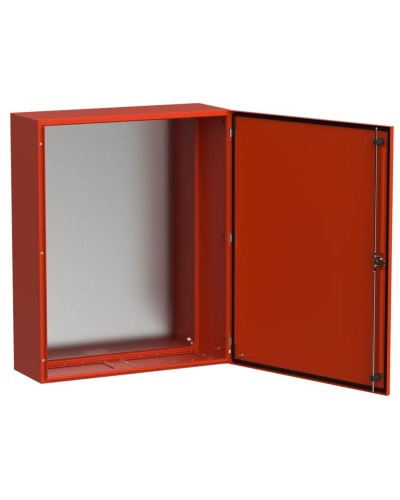 ЩМП-100.80.30 УХЛ1 IP66 RAL3020 TITAN 5 (TI5-13-N-100-080-030-66). Корпус металлический с монтажной платой. IEK в Костроме